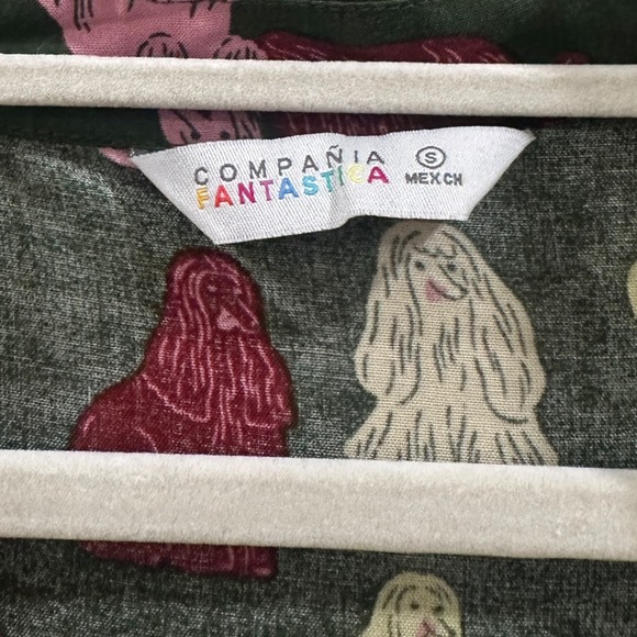 COMPAÑÍA FANTÁSTICA Midi Dog Dress - Picture 5 of 7